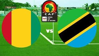 #LIVE: GUINEA VS TANZANIA - MCHEZO WA KUFUZU AFCON 2025