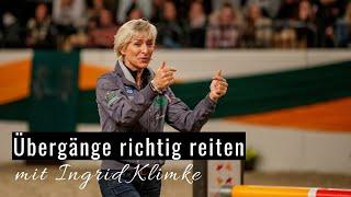 Übergänge richtig reiten!  | Ingrid Klimke zeigt wie's geht | 57. Trakehner Hengstmarkt