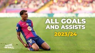 Lamine Yamal - All Goals And Assists for FC Barcelona  And Euros far - 2023/24