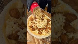 Chick fil-A Pizza  w/ @614Lyfe & @FoodDudesCook #shorts