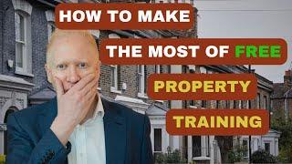 How to Make the Most of FREE Property Training | Property Education | Simon Zutshi