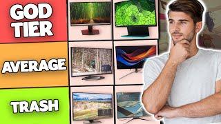 BEST 1440p Gaming Monitor Tier List 2024