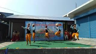 Deusi vailo 2075 welcome dance by Royal Dance Academy, Dharan