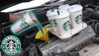 Can You Use STARBUCKS Coffee as ENGINE OIL?