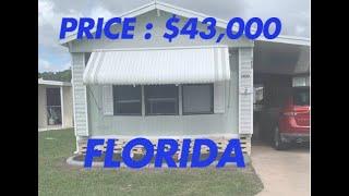 Home for sale in florida l $43,000 #home #house #houseforsale #florida