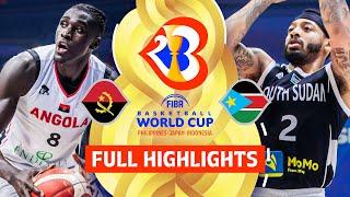 Angola  vs South Sudan  | Full Game Highlights | FIBA Basketball World Cup 2023