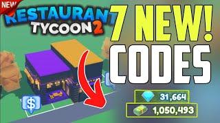 ️New Codes️ RESTAURANT TYCOON 2 CODES - ROBLOX RESTAURANT TYCOON 2 - RESTAURANT TYCOON 2 CODE