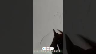 DANCING Girl // Drawing // by ||VSM||.       #drawing //#shortvideos //#girldrawing //#dancegirl