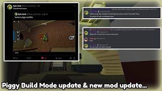 NEW PIGGY MOD UPDATE + BUILD MODE NEWS... | Piggy News