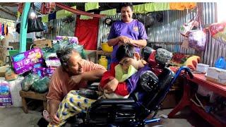 Entrega de donación para Armandito y su familia  quedaron contentos con esta gran bendición 