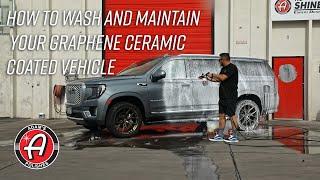 How to Wash and Maintain Your Graphene Ceramic Coated Vehicle