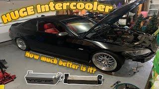 Installing 7.5" VRSF Intercooler on my 335i!! (How to)