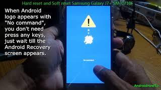 Samsung Galaxy J7+ SM-C710F Hard reset