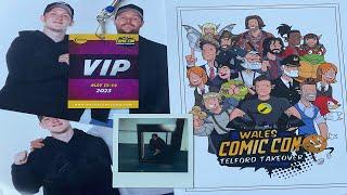 MY FIRST COMIC CON! WALES COMIC CON 2023 VLOG!