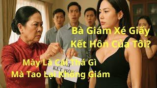 Mẹ Chồng Xé Giấy Kết Hôn Của Con Dâu - Cả Nhà Chồng Kinh Hãi Khi Biết Thân Phận Thật Của Con Dâu