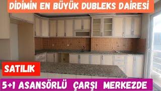 DİDİM SATILIK DAİRE, ASANSÖRLÜ 5+1 DİDİMİN EN BÜYÜK DUBLEKS DAİRESİ #didim #altınkum #satılık