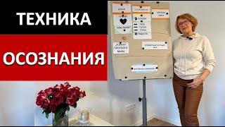 ТЕХНИКА ОСОЗНАНИЯ - ЭТО ЕДИНСТВЕННЫЙ ЭФФЕКТИВНЫЙ СПОСОБ ЖИТЬ!  1 ЧАСТЬ