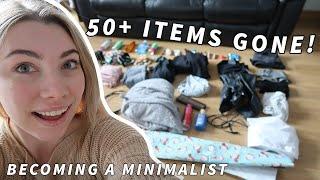 7 Day Declutter Challenge | Becoming a Minimalist Ep 6