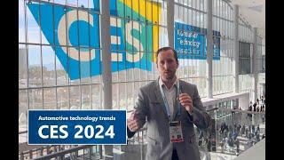 Automotive technology trends at CES 2024