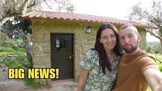 Huge News! We Can't Believe It  Off grid Homestead in Portugal