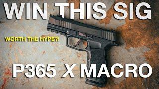 SIG SAUER P365 X MACRO REVIEW