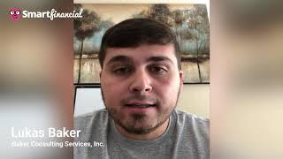 SmartFinancial Testimonial - Lukas Baker