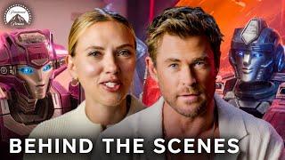 Transformers One | Voices Behind the Bots (Chris Hemsworth, Scarlett Johansson, & More!)