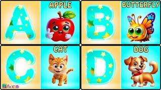 ABC Phonics Song | A For Apple | abcd Song, Toddlers Learning Video, Nursery Rhymes & Songs for Kids