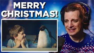 American Reacts to Best UK Christmas Adverts!