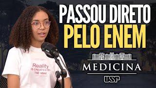 #54 Ela passou na MEDICINA USP pelo ENEM direto do ensino médio em Alagoas | Livia Caroline