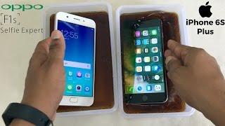 Oppo F1s vs iPhone 6S Plus Coca-Cola Freeze Test For 20 Hours!