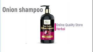 Onion Shampoo for hair.(@OnlineQualityStoreherbal )