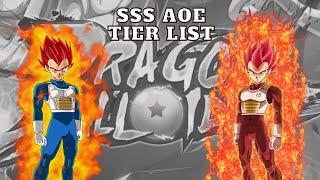 SSS AOE Tier List in Dragon Ball Idle (S Tier, A Tier, & B Tier)