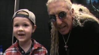 Bradley meets Dee Snider from TWISTED SISTER!!!!