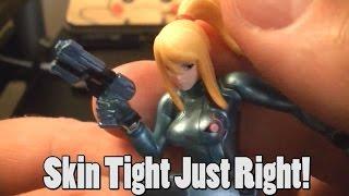 Review of Zero Suit Samus Amiibo - Skin Tight What's Not To Like?