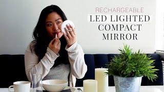Rechargeable LED Compact Mirror