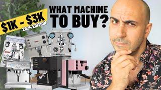 What coffee machine to buy $1k-$3k in 2024? #espresso #coffee #cafe