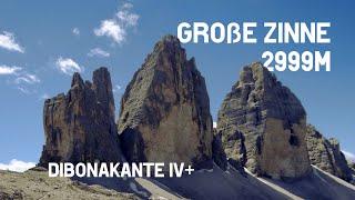 Große Zinne 2999m Dibonakante IV+