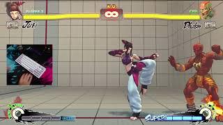 The sickest Juri combo you will ever see, but on keyboard