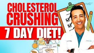 7 Day Simple Meal Plan to Lower Cholesterol Fast!