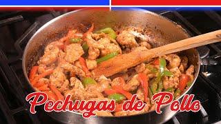 Guisar Pechugas de Pollo con Vegetales - Cocinando con Yolanda