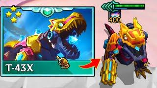 I got T-43X with 400 stacks! ⭐⭐⭐⭐ 4 star RoboZAURRRR