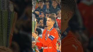 RONALDO FINALLY WIN UEFA NATIONAL LEAGUE ️#football