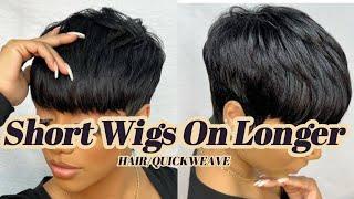 SHORT WIGS FOR QUICK WAVES #quickwave #shanny #fixing #wigs #learnaskill