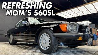 Resurrecting a Family Classic: Full Refresh Detailing on a Mercedes 560SL