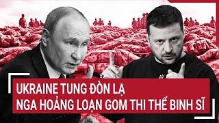 Thời sự quốc tế: Ukraine tung đòn lạ, Nga hoảng loạn gom thi thể binh sĩ