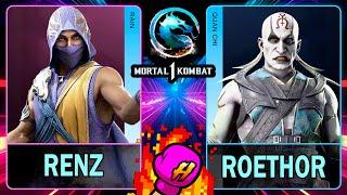 MK1 Renz (RAIN) VS Roethor (QUAN CHI)Mortal Kombat 14K 60ᶠᵖˢ