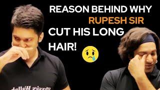 Why Rupesh Sir Cut His Long Hair? #pw #neet #jee