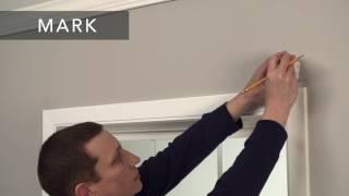 How to Install Faux Wood Blinds Outside Mount