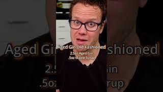 Aged Gin Old Fashioned Recipe (The BEST Old Fashioned)